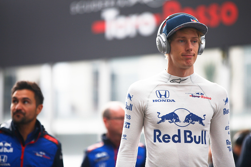 2017-2018年にトロロッソで走ったブレンドン・ハートレー