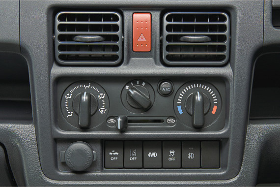 ヒーターコントロールパネルをダイヤル式に変更