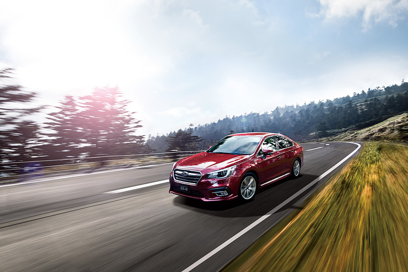 レガシィ B4の走行イメージ