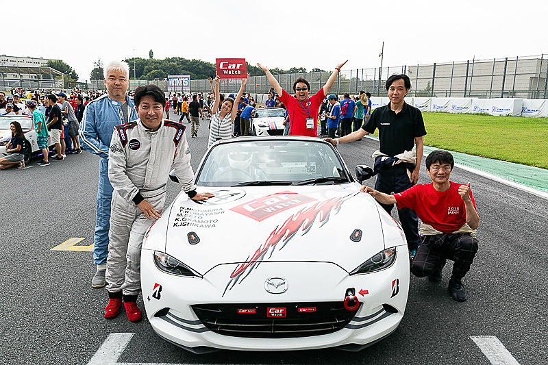 Car Watchチームが来場者の皆さまをおもてなしします