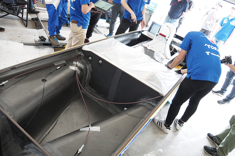 ボディはカーボンによるもの