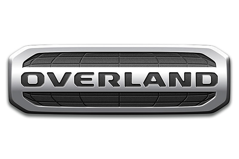 OVERLANDバッヂを装着