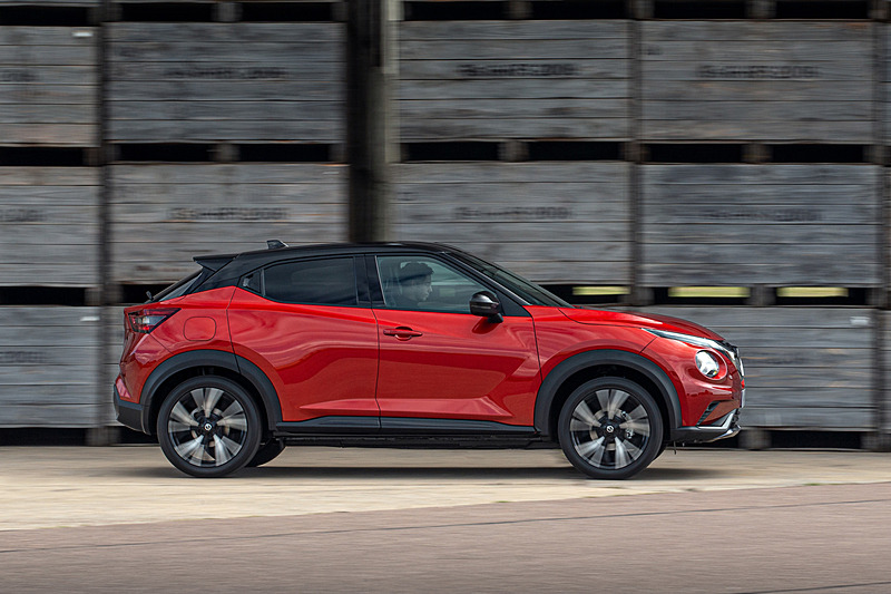 新型ジュークの走行イメージ