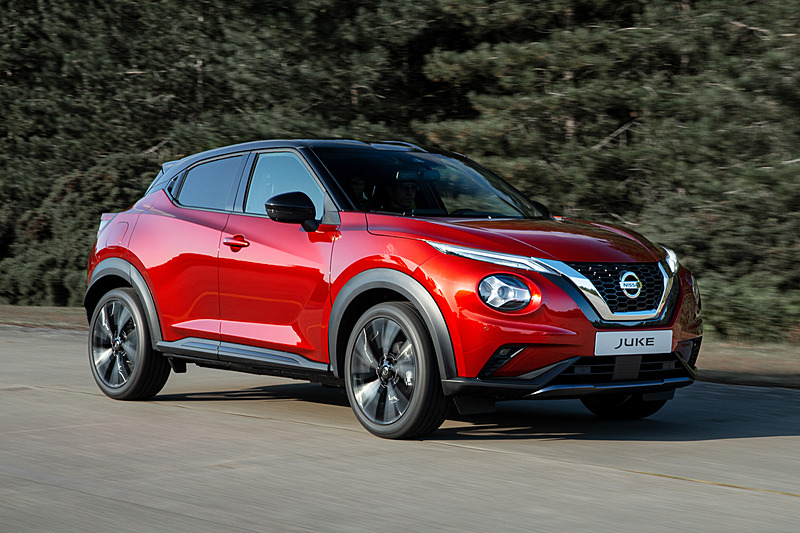 新型ジュークの走行イメージ