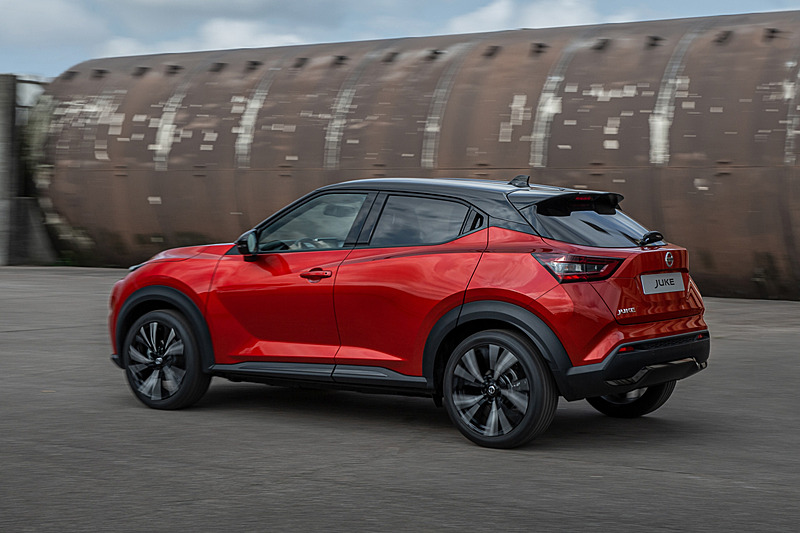 新型ジュークの走行イメージ