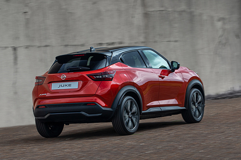 新型ジュークの走行イメージ