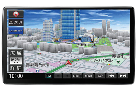 パナソニック、10V型フローティング大画面新採用などSDカーナビ