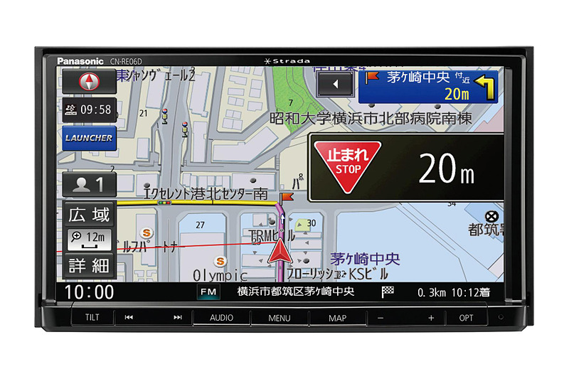 特定販路向けの180mmモデル「CN-RE06D」