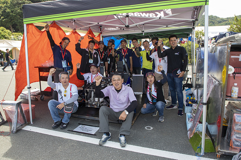 2018年の大会でピックアップした、タイから参加の「Prince of Songkla University」。初代「NSX」のテストドライバーを務めた玉村誠氏がアドバイザーとして参加。2019年は日本自動車工業会 会長賞を受賞（ほか26校同時受賞）