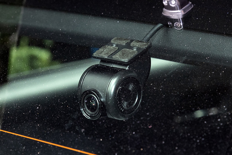 実際の装着状態（リア）