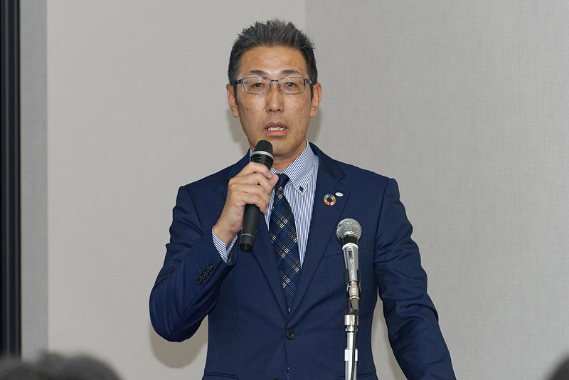 デンソーのヘルスケア分野における取り組みを解説する株式会社デンソー 社会ソリューション事業推進部 部長の永井立美氏