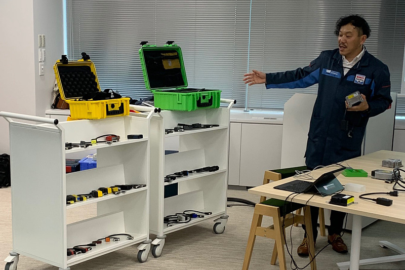 ADASのエーミング作業についての説明も行なわれた