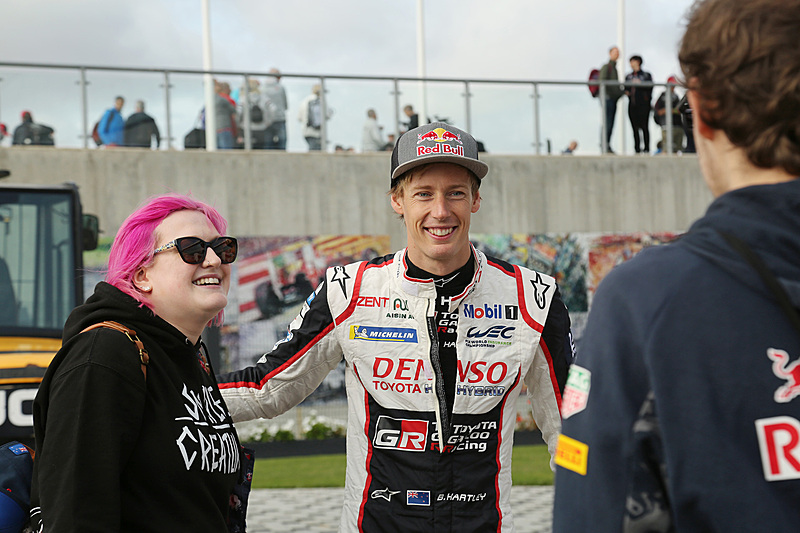 今シーズンからフェルナンド・アロンソに代わってトヨタ 8号車を駆るブレンドン・ハートレー