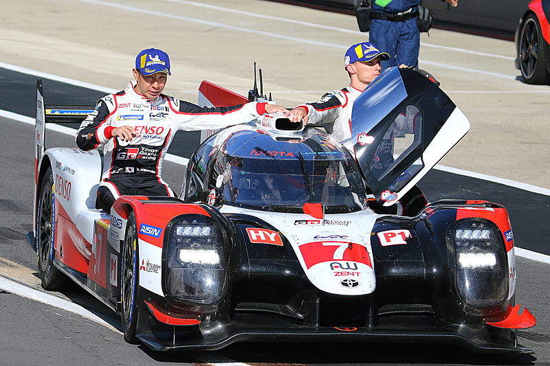 レースはトヨタ 7号車が優勝