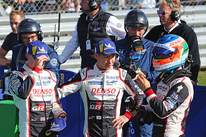 レースはトヨタ 7号車が優勝