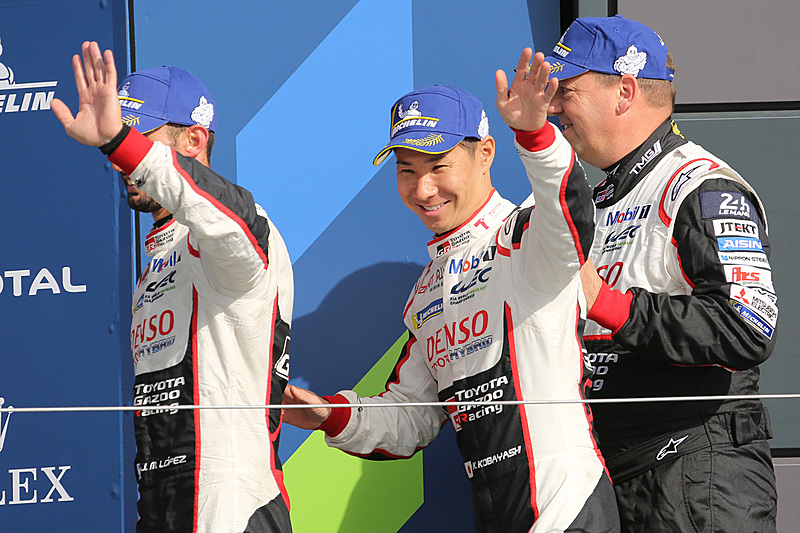 レースはトヨタ 7号車が優勝