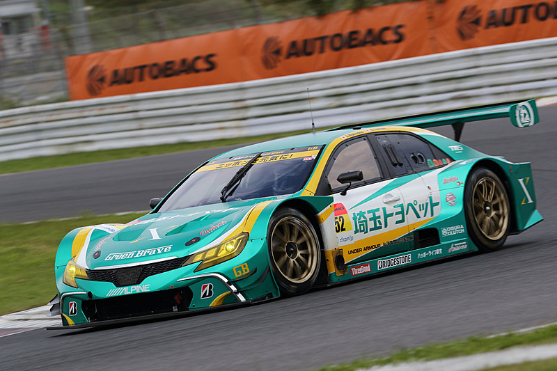 2番手は52号車 埼玉トヨペット GB マーク X MC（脇阪薫一/吉田広樹組、BS）