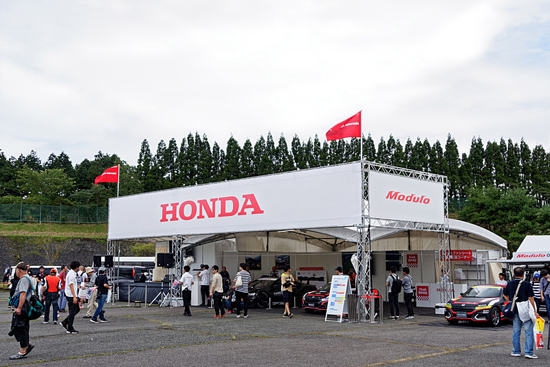 ホンダアクセスのブース