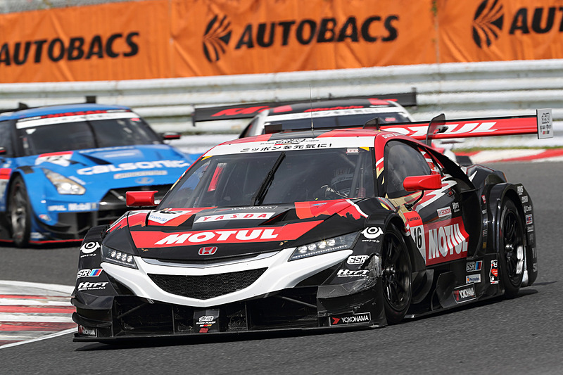 このレースではトラブル・アクシデント続きでいいところを見せられなかった16号車 MOTUL MUGEN NSX-GT