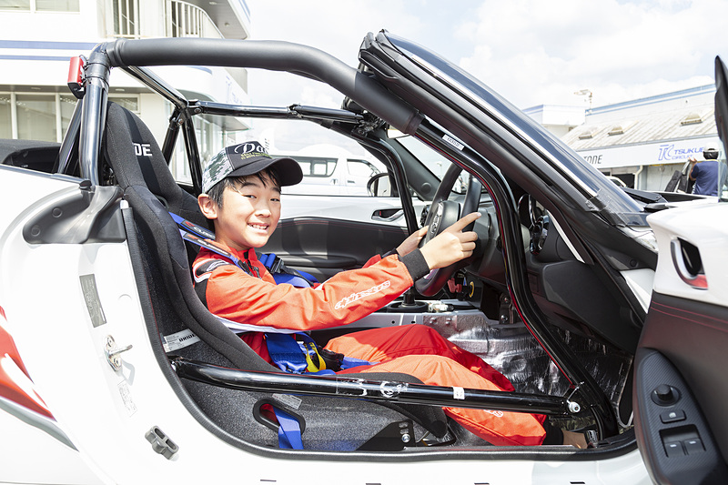 Car Watchロードスターの乗車体験も好評！