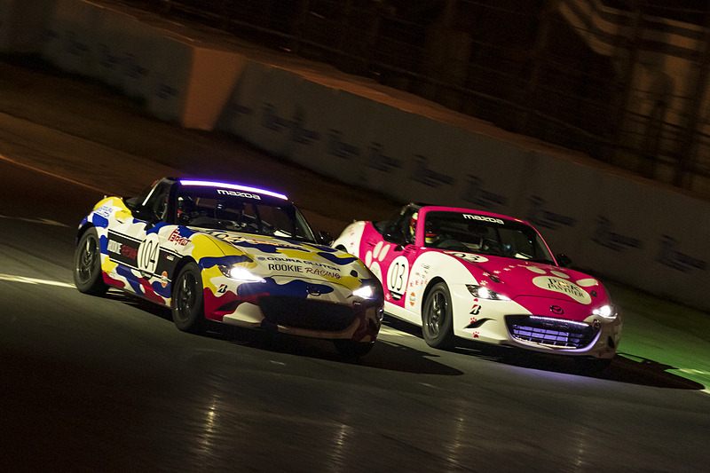 猛烈に追い上げるトヨタイムズロードスター