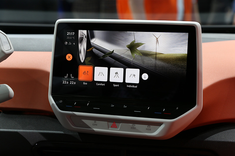 ID.3のインテリア