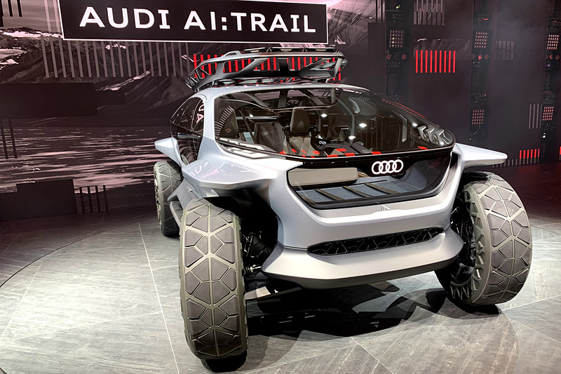 独アウディがEVのオフロードモデル「AI:TRAIL quattro」を公開