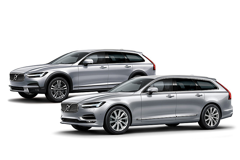 「V90」と「V90 クロスカントリー」を一部仕様変更