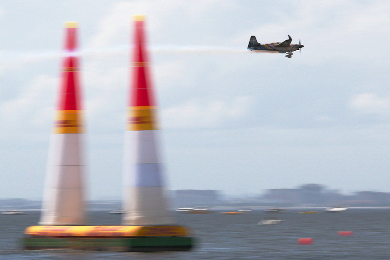 ホール選手は1分超えの確実なフライトで3位を獲得した