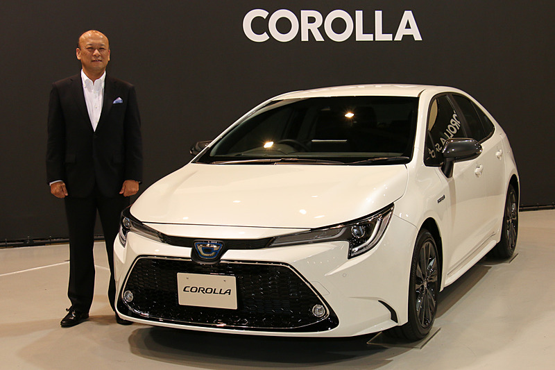 新型「カローラ」チーフエンジニアの上田泰史氏