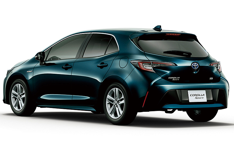 一部改良した「カローラ スポーツ」