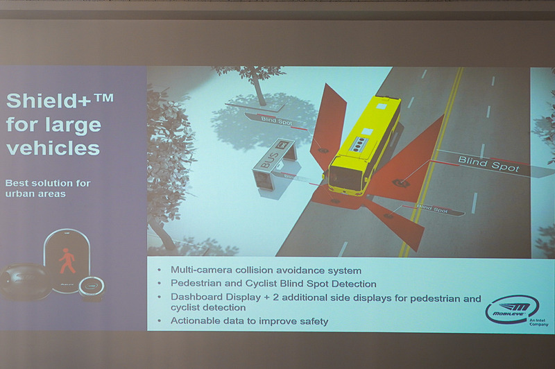 大きめの車両（バスなど）用にセンサーを強化した製品も用意されている