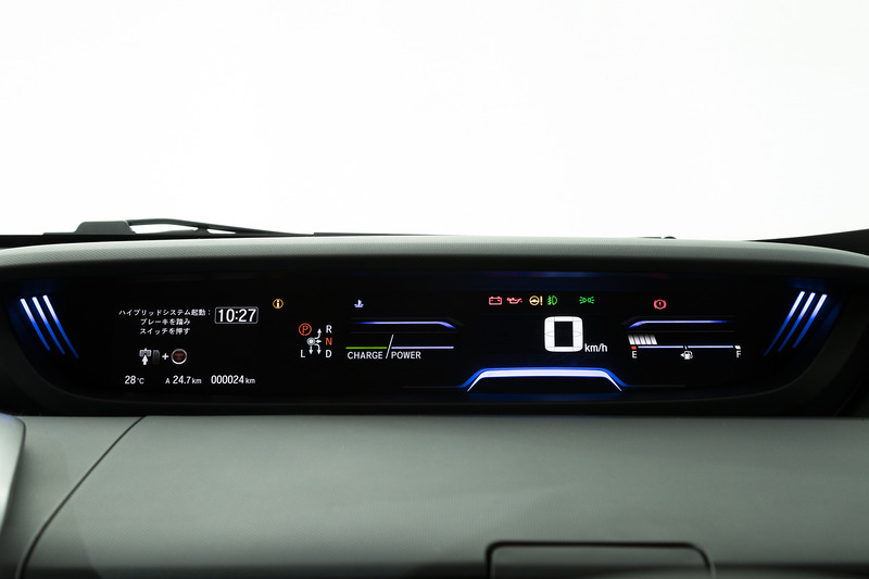 メーターはデジタルタイプ