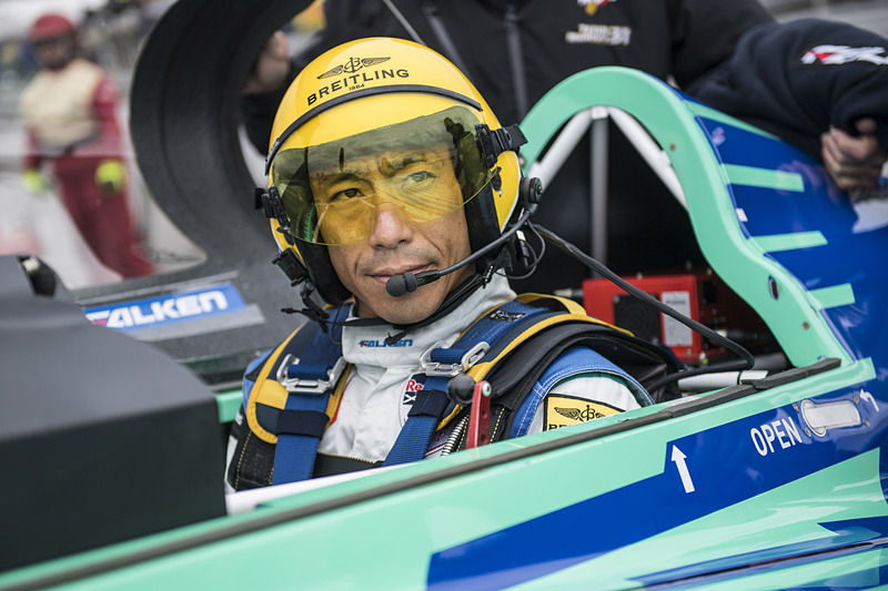 2017年の室屋選手 （c）Joerg Mitter / Red Bull Content Pool