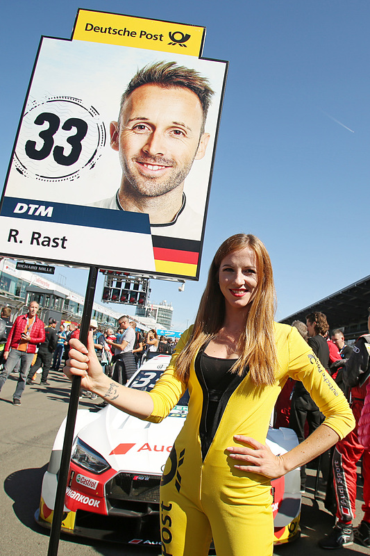 ポールポジションを獲得したレネ・ラスト