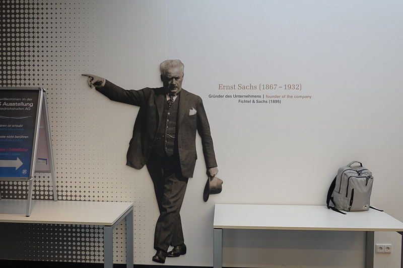 創業者の1人であるアーネスト・ザックス（1867-1932）