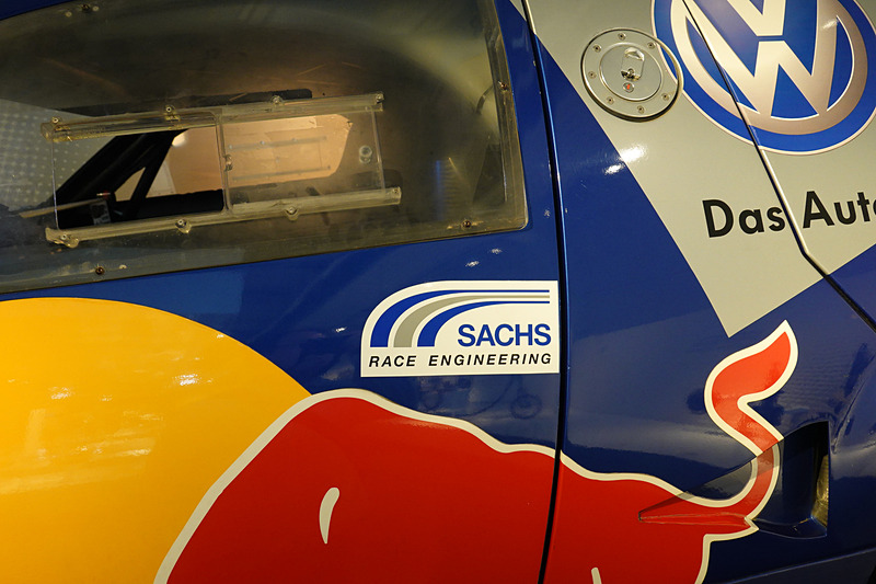 フォルクスワーゲンのパリダカ車両も展示されていた