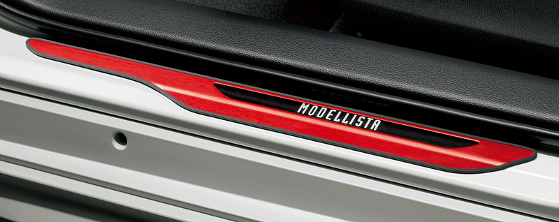 スカッフプレート（レッド×ブラック）：2万3100円