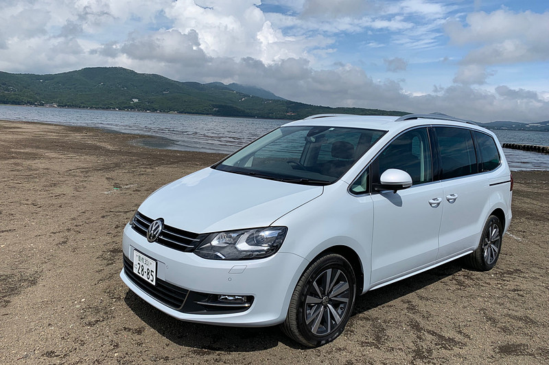 フォルクスワーゲンのTDI試乗会ではシャランにも乗った