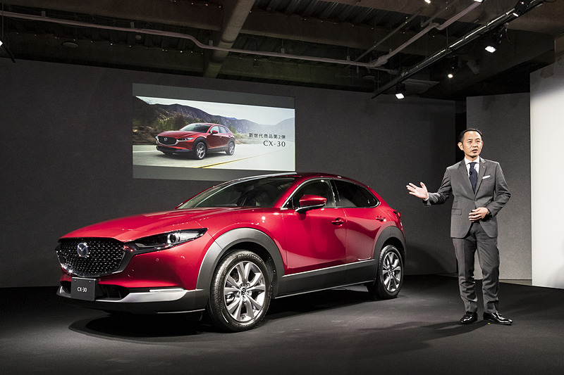 CX-30の主査を務めたマツダ株式会社 商品本部主査 佐賀尚人氏