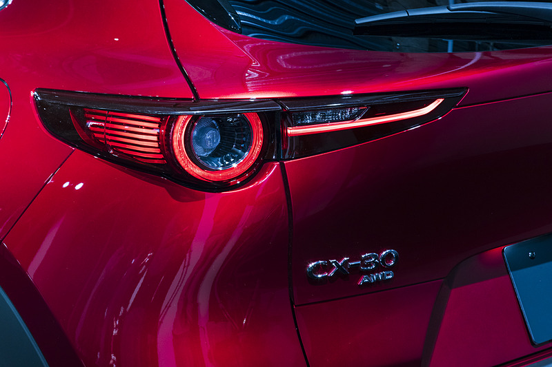 20S L Package AWD。ボディカラーはソウルレッドクリスタルメタリック