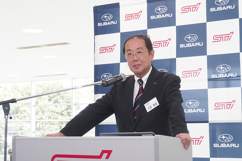 スバルテクニカインターナショナル株式会社 代表取締役社長 平岡泰雄氏