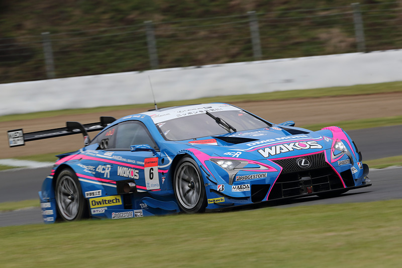ランキングトップの6号車 WAKO'S 4CR LC500（大嶋和也/山下健太組、BS）は8位