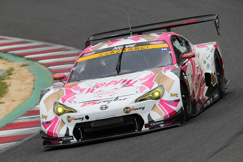 25号車 HOPPY 86 MC（松井孝允/佐藤公哉組、YH）