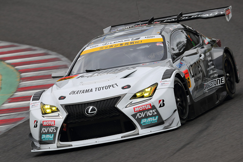 ポイントランキング3位の96号車 K-tunes RC F GT3（新田守男/阪口晴南組、BS）が9位