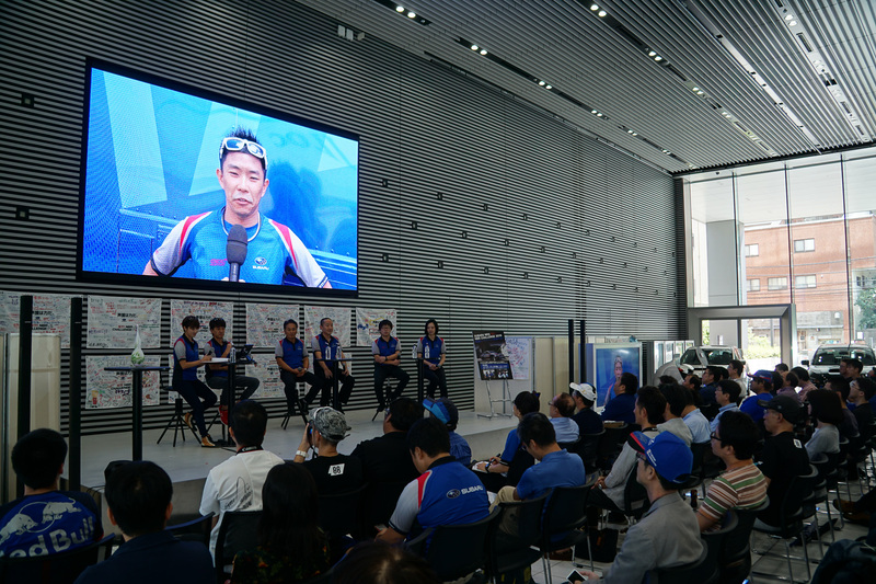 井口卓人選手からのメッセージも届いた