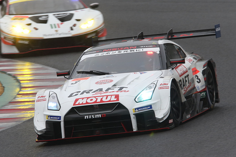 3号車 CRAFTSPORTS MOTUL GT-Rが優勝