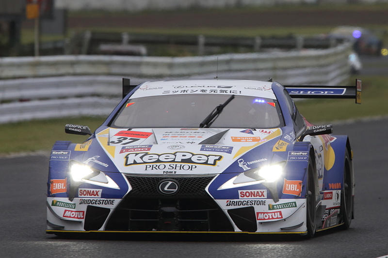 4位は37号車 KeePer TOM'S LC500