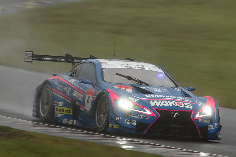 6位は6号車 WAKO'S 4CR LC500