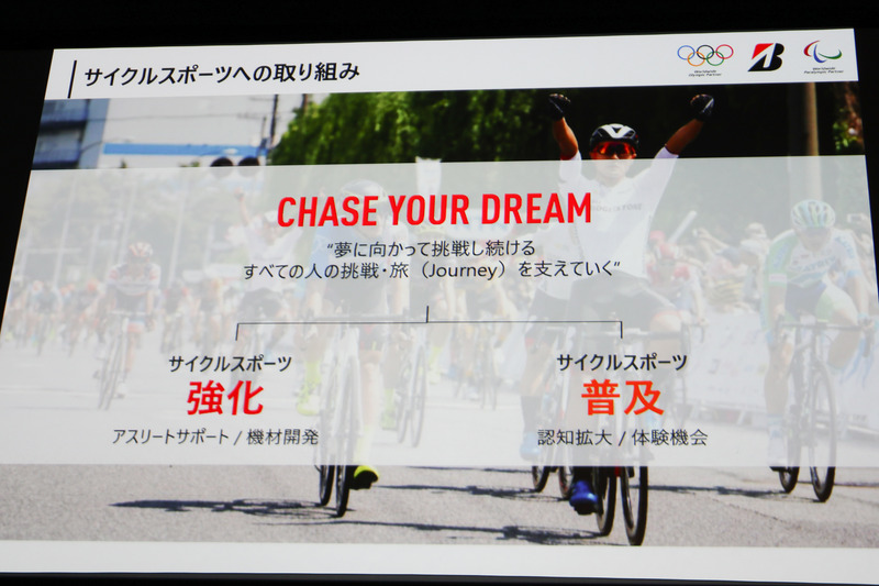 サイクルスポーツへ取り組みは「強化」と「普及」